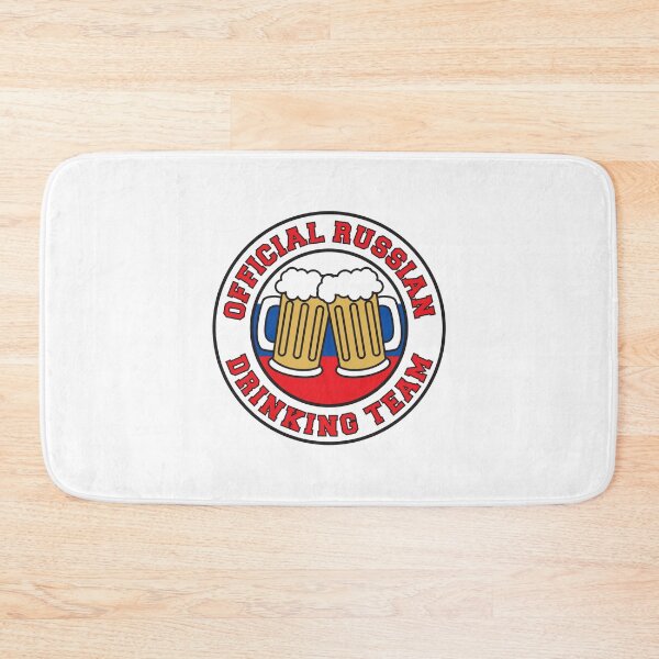 Item preview, Official Russian Drinking Team Featuring Flag Of Russia And Beers designed and sold by jaycartoonist.