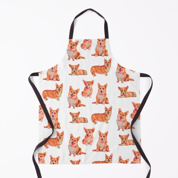 Item preview, 5 Cute Corgi’s || Digital Painting Design designed and sold by BayRosePets.