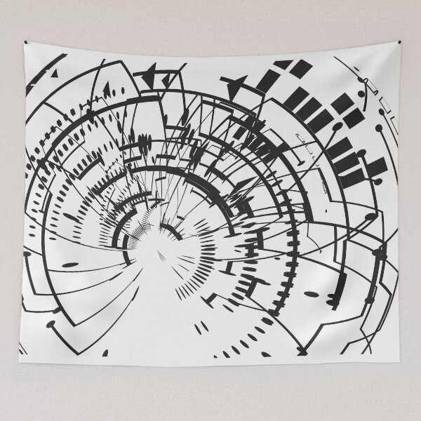 Item preview, Abstract Wire Mesh Technology  designed and sold by Anzarr.