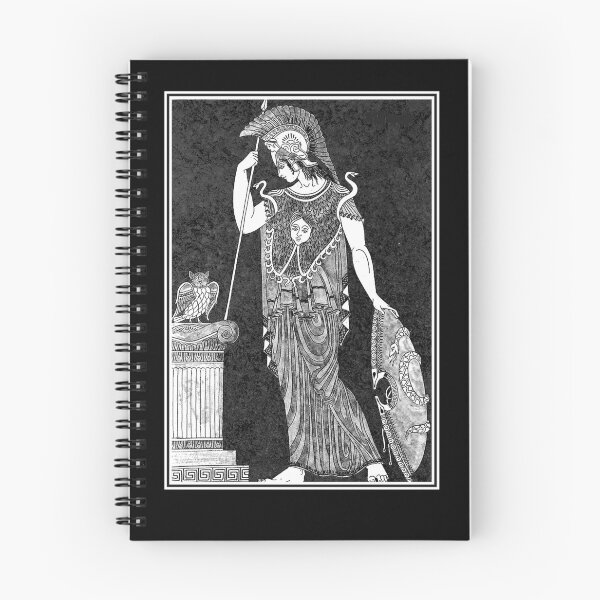 Item preview, ATHENA : Vintage Greek Goddess of War Silhouette Print designed and sold by posterbobs.