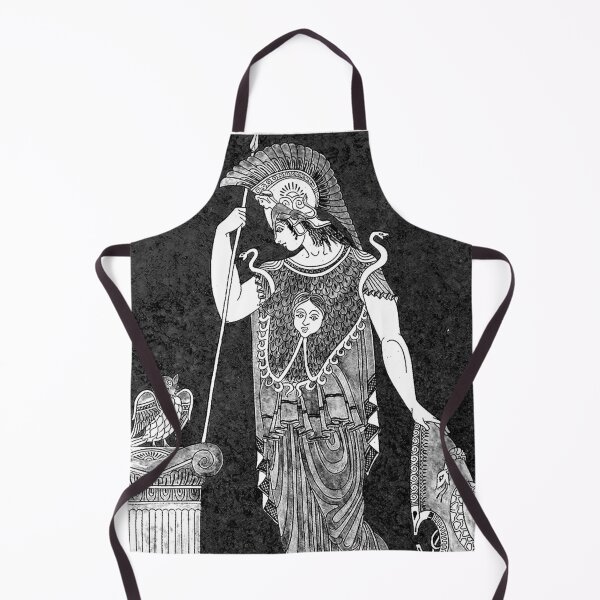 Item preview, ATHENA : Vintage Greek Goddess of War Silhouette Print designed and sold by posterbobs.