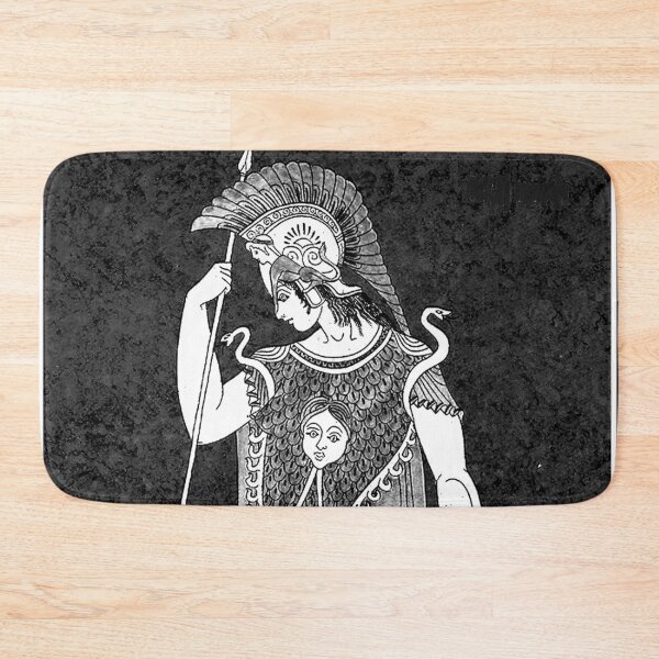 Item preview, ATHENA : Vintage Greek Goddess of War Silhouette Print designed and sold by posterbobs.