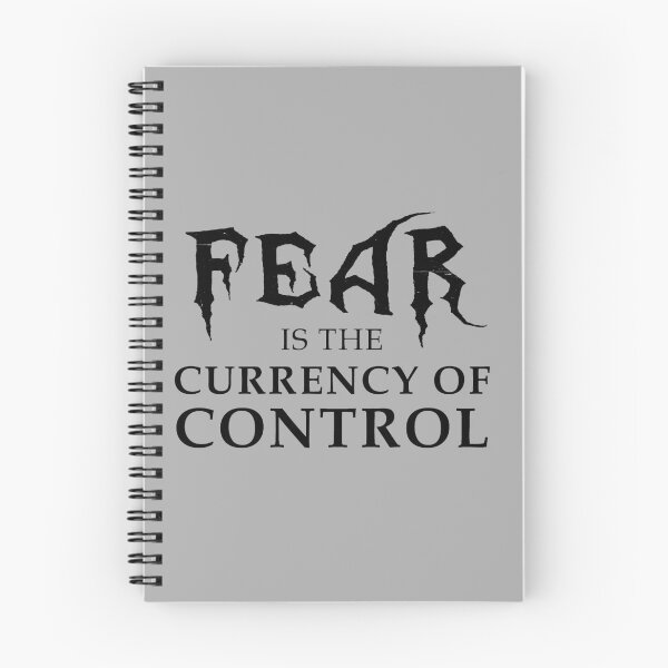 Item preview, Fear is the currency of control. Red designed and sold by ArtOfRebellion.