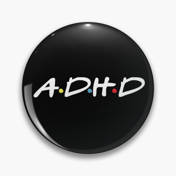 Item preview, ADHD Classic Text designed and sold by TeeZazzle.