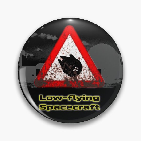 Item preview, Sci-Fi Signs - Low-flying Spacecraft designed and sold by Treadstone02.