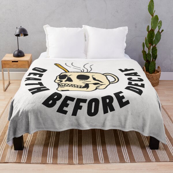 Item preview, Death before decaf designed and sold by wilder-mind.