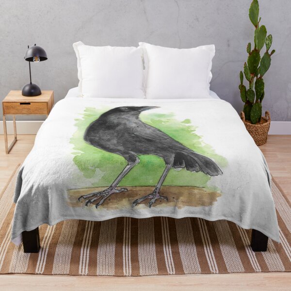 Item preview, Watercolor Crow designed and sold by BlackGoatPrints.