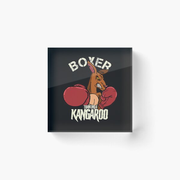 Artikelvorschau, Boxer Boxen Kickboxen Zug wie ein Känguru entworfen und verkauft von SusanHoover.