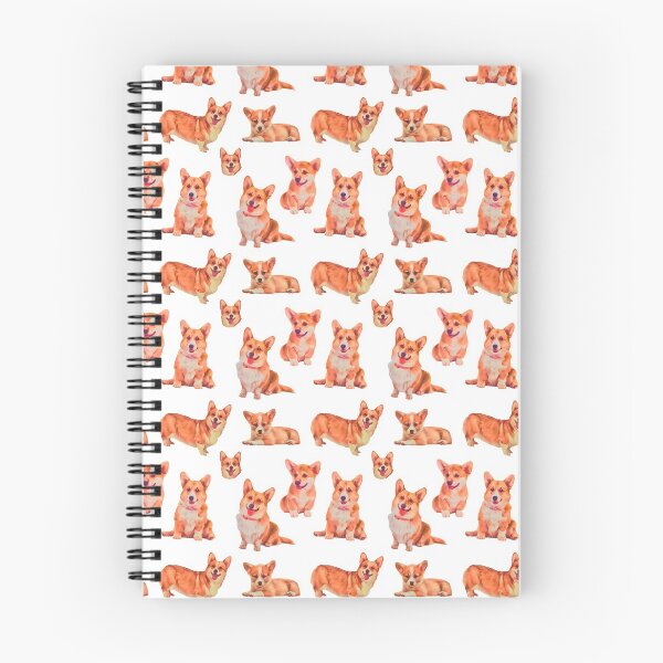 Item preview, 5 Cute Corgi's || Diseño de pintura digital || Patrón designed and sold by BayRosePets.