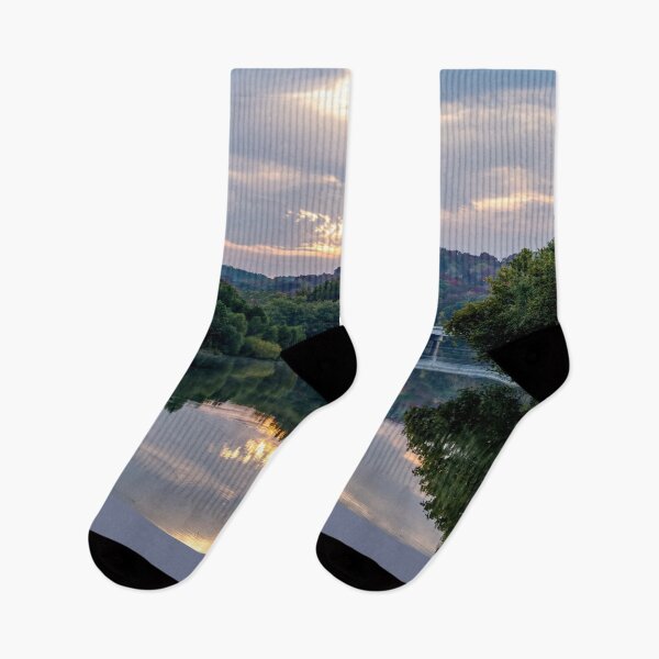 Item preview, Lake Springfield Fall Morning Reflections designed and sold by mljdwhite.