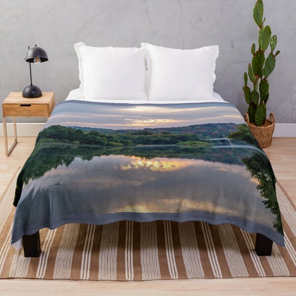 Item preview, Lake Springfield Fall Morning Reflections designed and sold by mljdwhite.