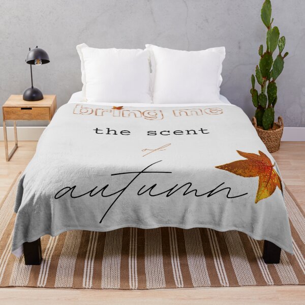 Item preview, bring me the scent of autumn // autumn/fall quotes designed and sold by vela-ramhorn.