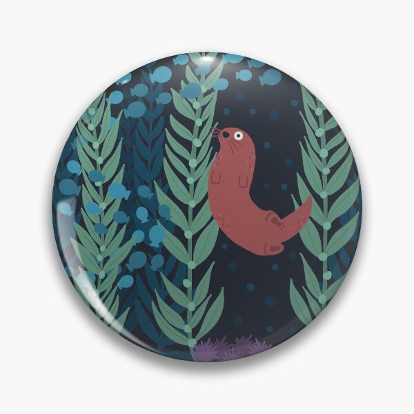 Item preview, Help The Kelp Cute Marine Biology Kelp Forest Ecosystem With Sea Otter designed and sold by JokeGysen.