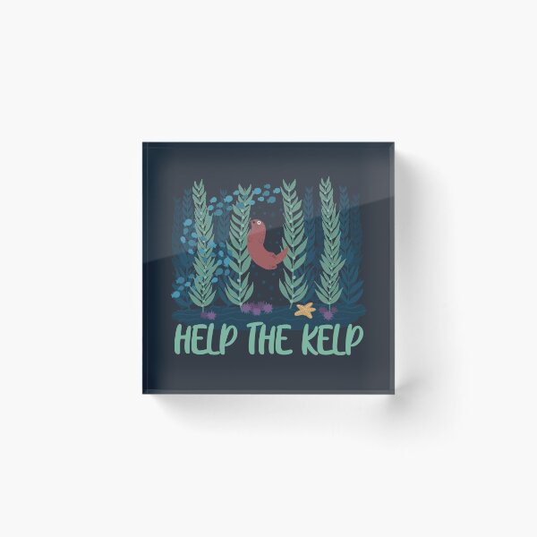 Item preview, Help The Kelp Cute Marine Biology Kelp Forest Ecosystem With Sea Otter designed and sold by JokeGysen.