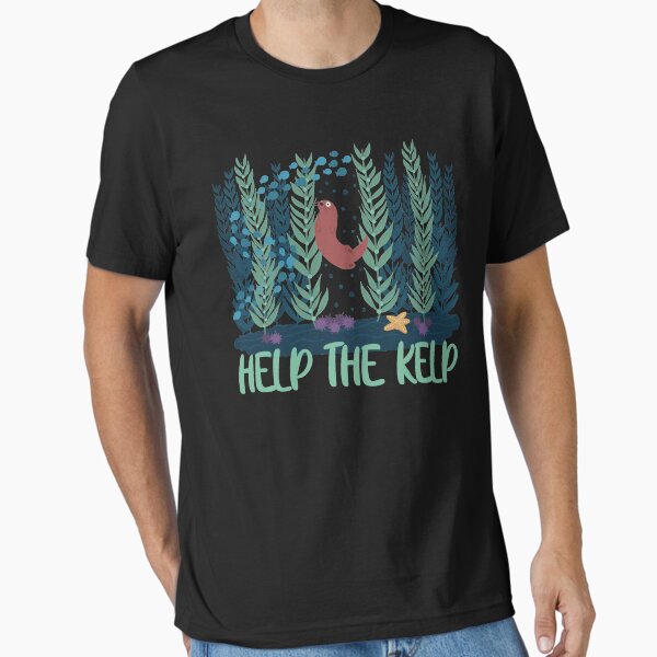 Artikel-Vorschau von Helfen Sie dem Kelp Cute Marine Biology Kelp Forest Ecosystem mit Seeotter, designt und verkauft von JokeGysen.