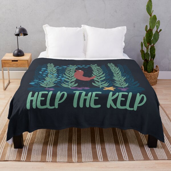 Item preview, Help The Kelp Cute Marine Biology Kelp Forest Ecosystem With Sea Otter designed and sold by JokeGysen.