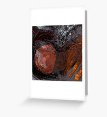 pulse-crack Greeting Card