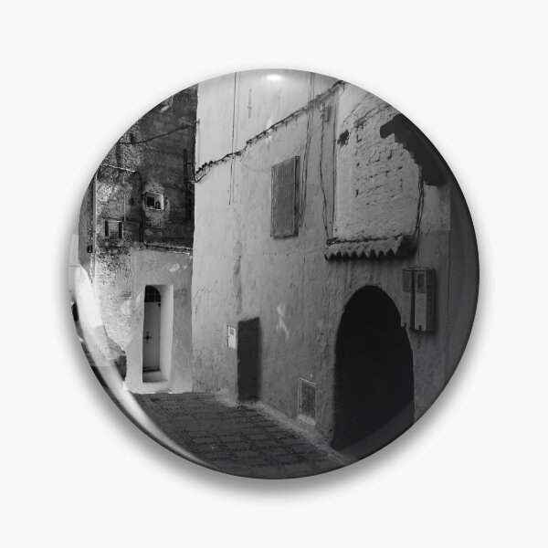 Item preview, Chefchaouen Chaouen in landscape format, in monochrome Morocco, modern art, wall art, print, personalised gifts, custom printed gifts designed and sold by CameraDesign.