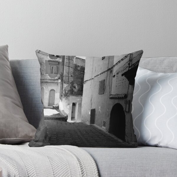 Item preview, Chefchaouen Chaouen in landscape format, in monochrome Morocco, modern art, wall art, print, personalised gifts, custom printed gifts designed and sold by CameraDesign.