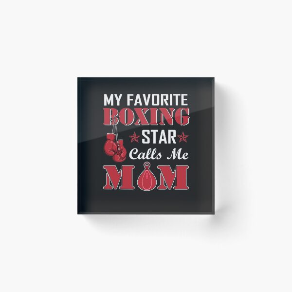 Item preview, Boxer Favorite Boxing Star Calls Mom Gift Idea designed and sold by SusanHoover.