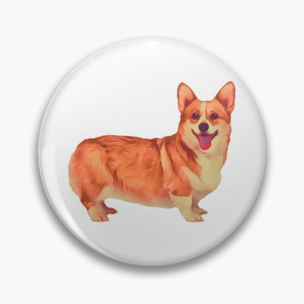 Item preview, Cute Corgi || Dog Design || Digital Painting designed and sold by BayRosePets.