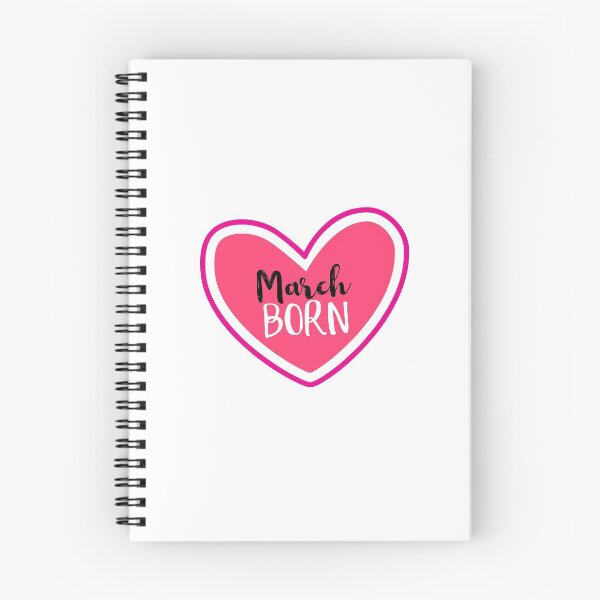 Item preview, March Born Birthday month March heart designed and sold by akcent2015.