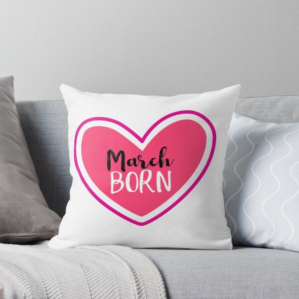Item preview, March Born Birthday month March heart designed and sold by akcent2015.