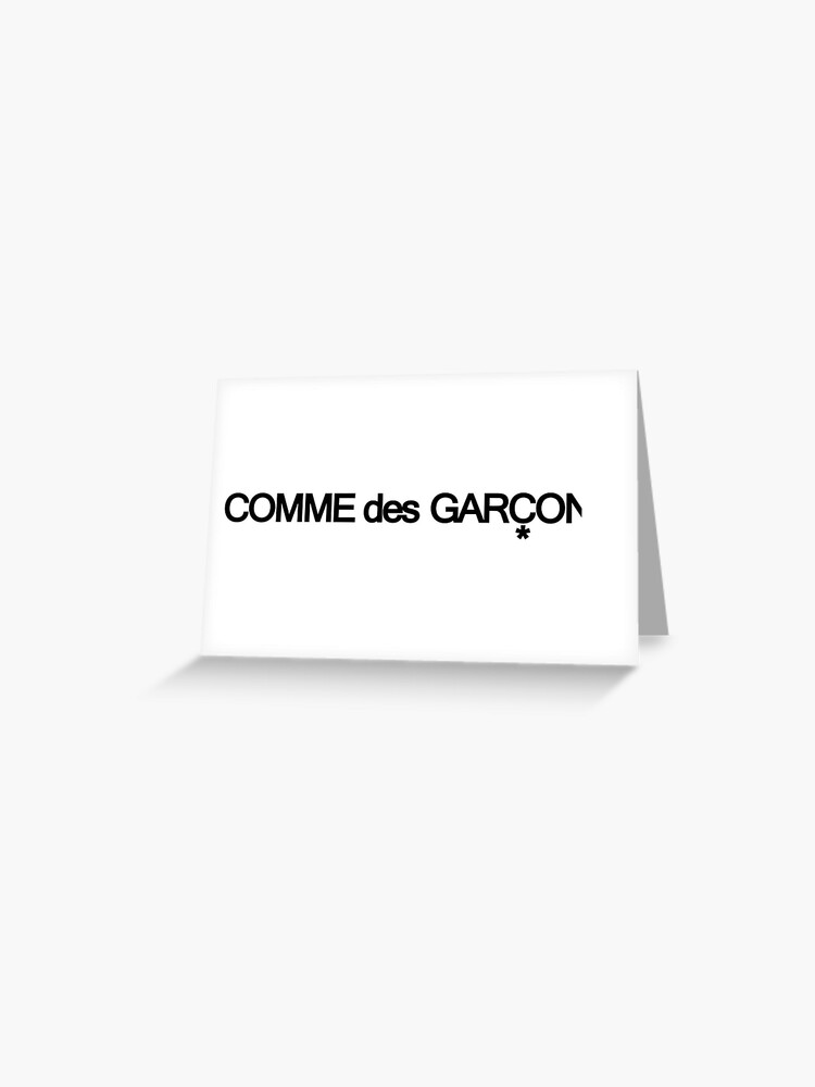 comme de garcon tee