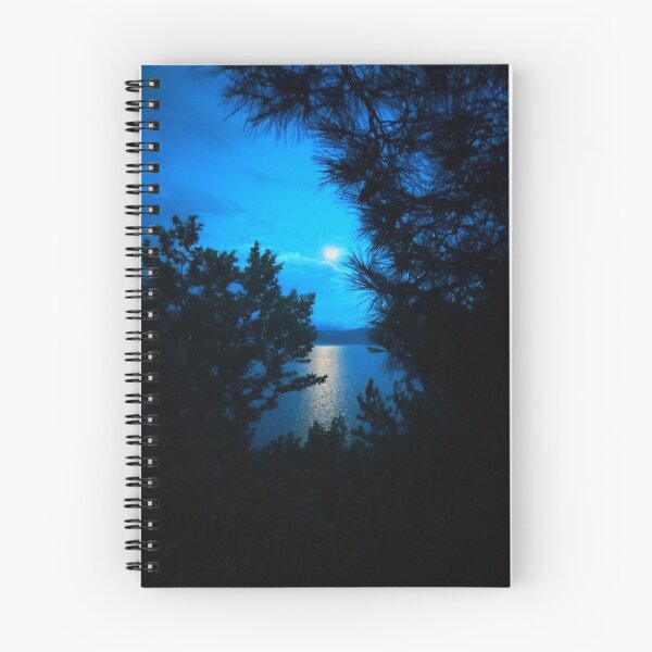 Item preview, Moonlight on the Sea Through the Trees designed and sold by Green-Rainbow.