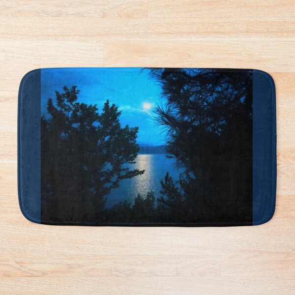 Item preview, Moonlight on the Sea Through the Trees designed and sold by Green-Rainbow.