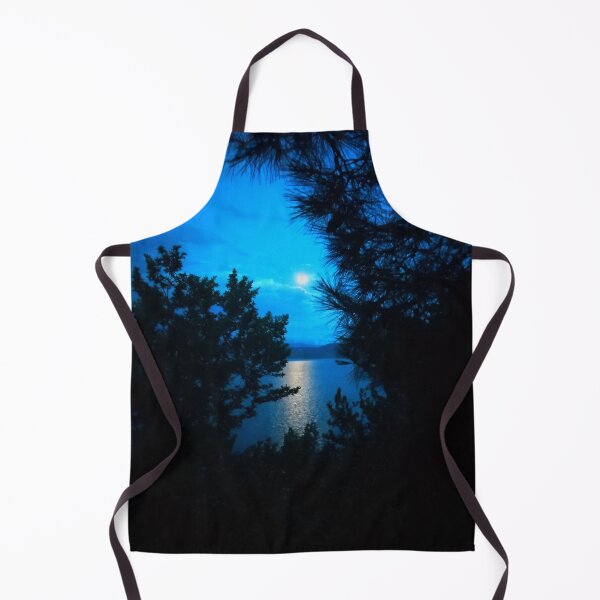 Item preview, Moonlight on the Sea Through the Trees designed and sold by Green-Rainbow.