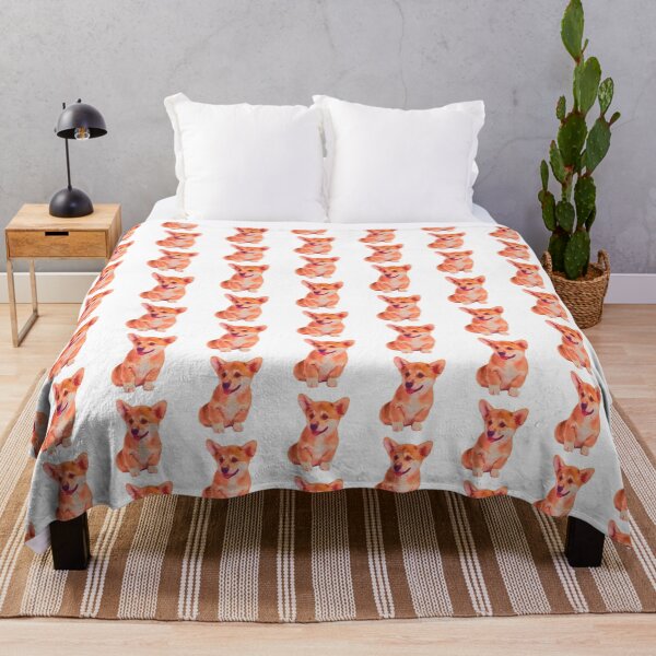 Item preview, Cute Corgi Sitting || Puppy Design || Digital Painting designed and sold by BayRosePets.