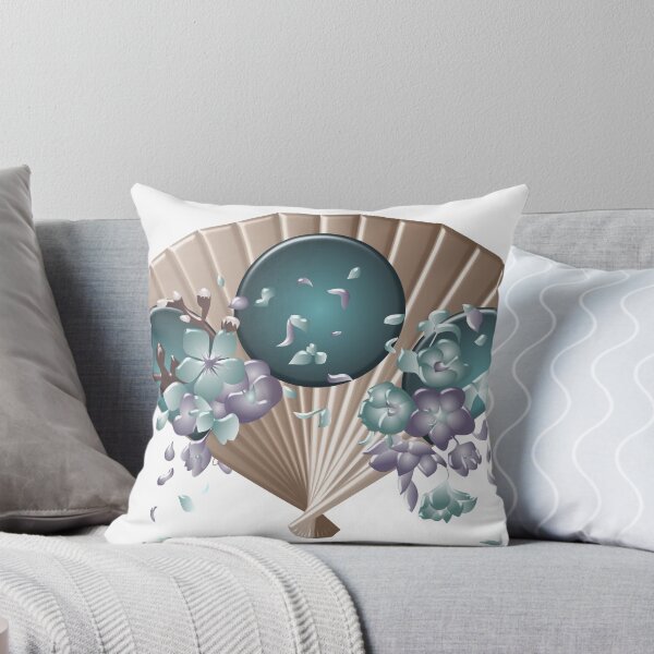 Item preview, Japanese floral fan designed and sold by BorneowithLove.
