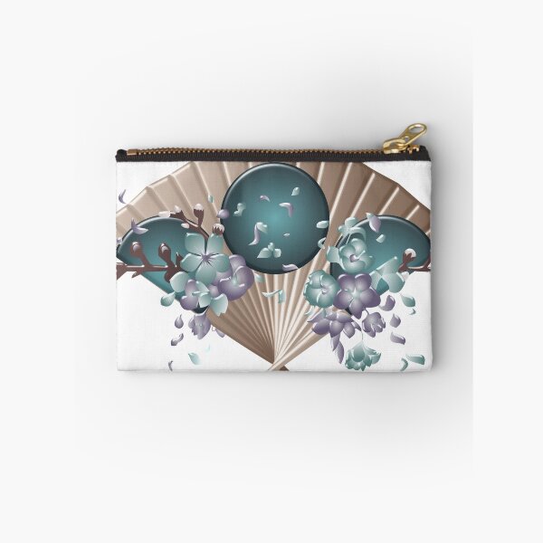 Item preview, Japanese floral fan designed and sold by BorneowithLove.