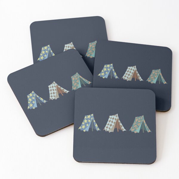 Item preview, Glamping Tents Campsite designed and sold by AmyJCreative.
