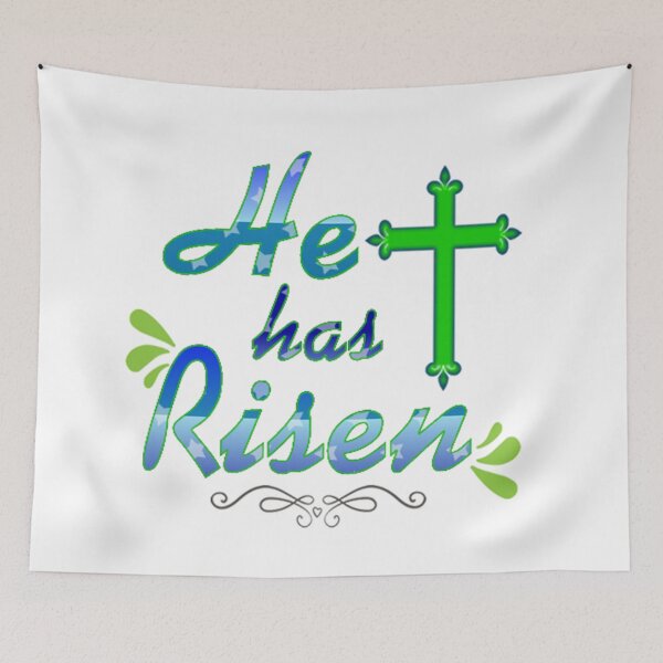 Item preview, He Has Risen Jesus Resurrection Easter designed and sold by closr2god.