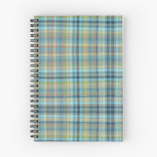 Item preview, Kingfisher checks and plaids, hand drawn and inky designed and sold by sueshorman.