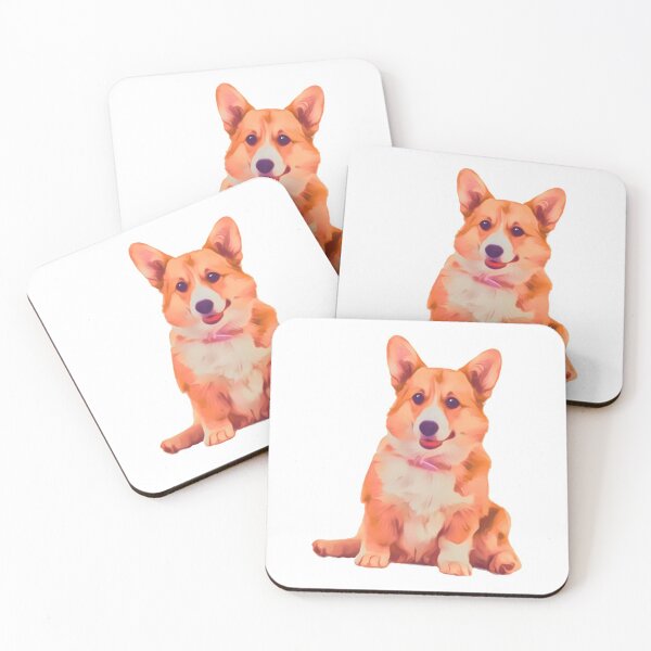 Item preview, Cute Concerned Corgi || Dog Design || Digital Painting designed and sold by BayRosePets.