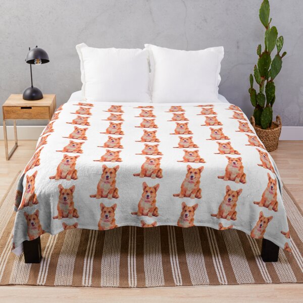 Item preview, Cute Concerned Corgi || Dog Design || Digital Painting designed and sold by BayRosePets.