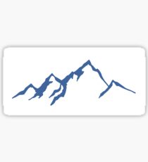 Mountain Range Sticker