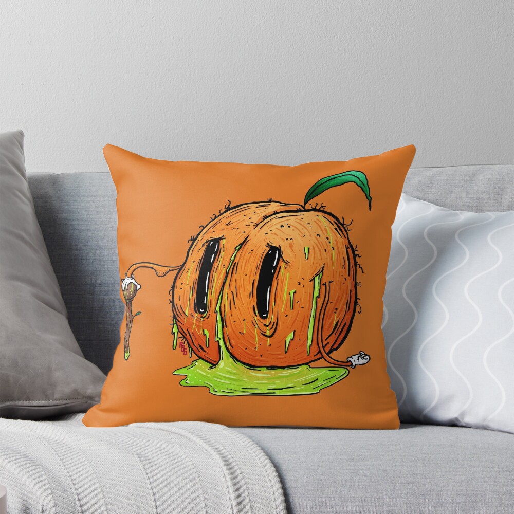Item preview, Throw Pillow designed and sold by RottenBrainStem.