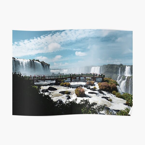 Iguazu Falls, Brazil and Argentina Poster