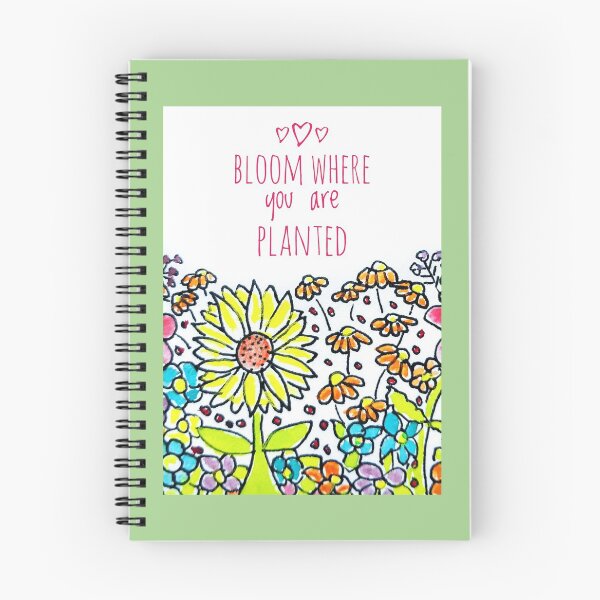 Item preview, Bloom Where You Are Planted-Sunflower And Daisy designed and sold by With Faith And Joy.