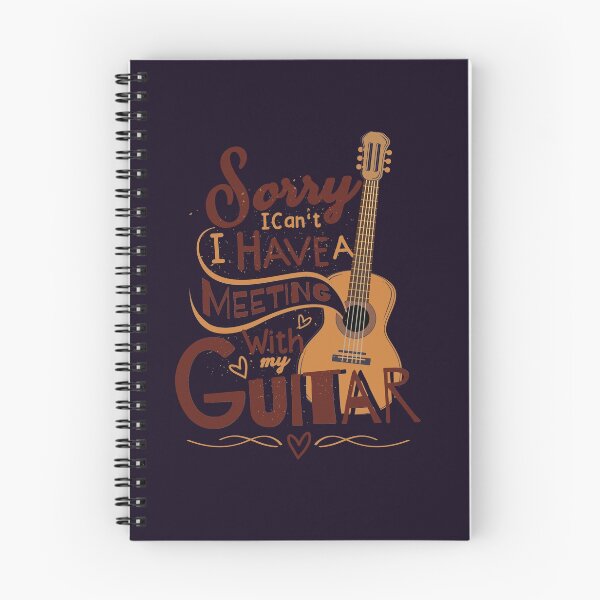 Item preview, Copy of Sorry, I can't I have a meeting with my guitar designed and sold by charafArtcorner.