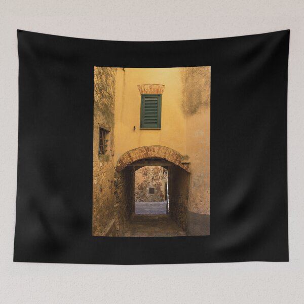 Item preview, Street in Montorsaio in Tuscany designed and sold by jojobob.