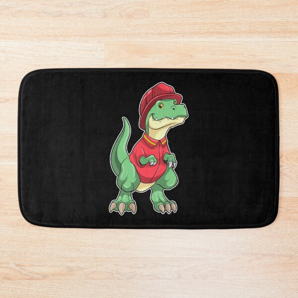 Item preview, Dinosaur as Firefighter with Fire helmet designed and sold by Snabdesign84.