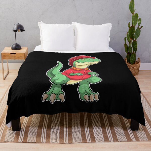 Item preview, Dinosaur as Firefighter with Fire helmet designed and sold by Snabdesign84.