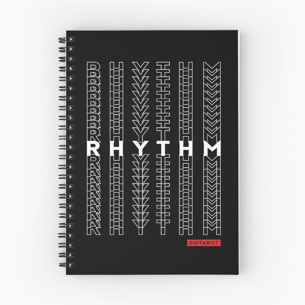 Item preview, Rhythm Guitarist Repeated Text Dark Theme designed and sold by nightsworthy.