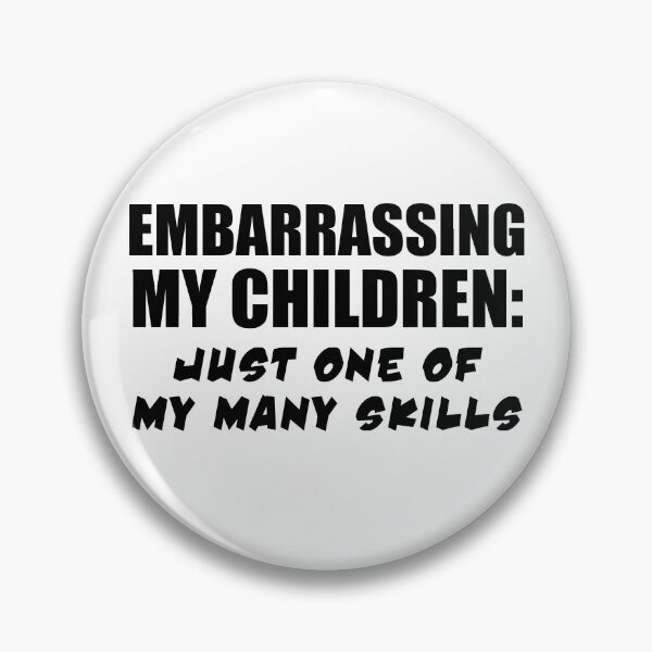 Item preview, Embarrassing My Children Skill designed and sold by jaycartoonist.
