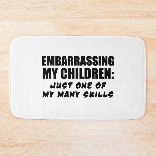 Item preview, Embarrassing My Children Skill designed and sold by jaycartoonist.